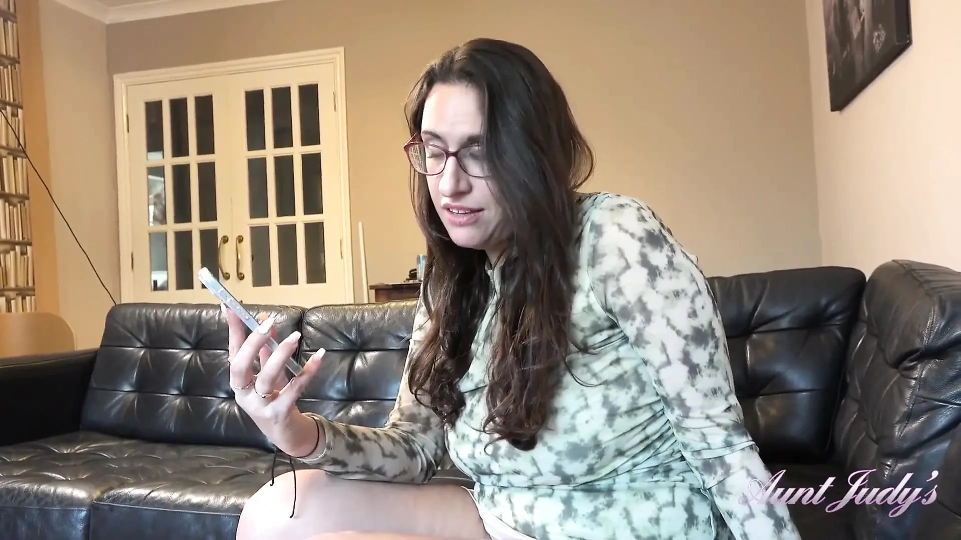 Auntjudys – Your Busty Landlady Ms. Kitty Kat Catches You Watching MILF Porn (pov)